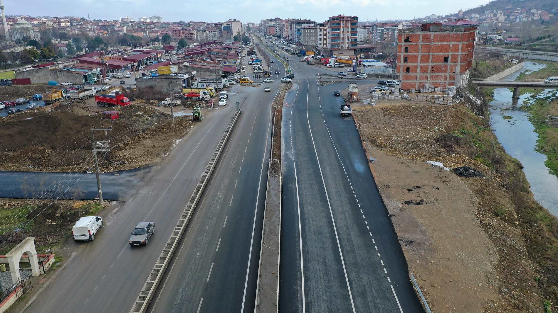 ÜNYE TRAFİĞİ NEFES ALDI